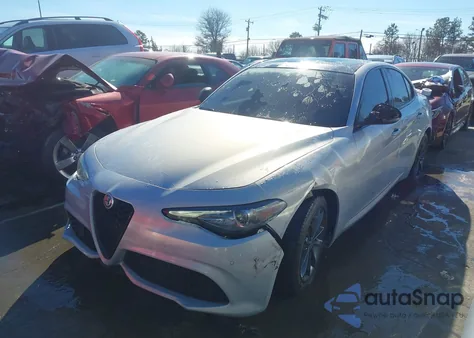 2021 Alfa Romeo Giulia Ti Sport Rwd z USA, uszkodzony, nr VIN ZARFAMBN8M7647580